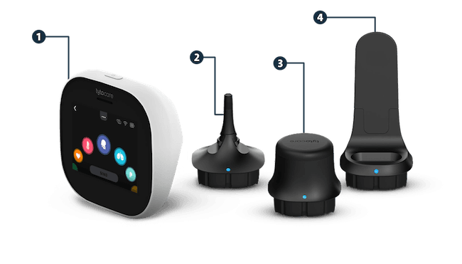 TytoCare device and attachments